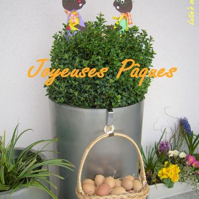 DECO FLORALES DE PAQUES