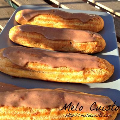 Eclairs au chocolat (recette du CAP pâtisserie)