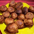 Undampuri ou beignets à la banane et à la coco du Kerala