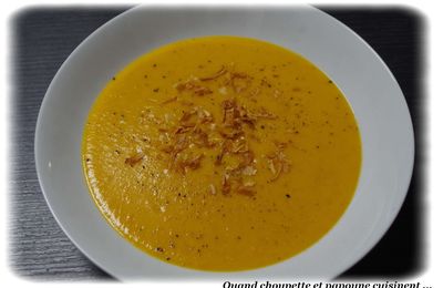 SOUPE DE POTIRON AUX EPICES AU TM OU PAS ...