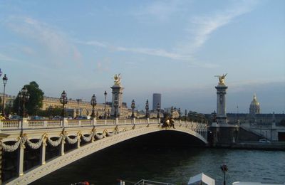 Pont Alexandre III Мост Александр III.