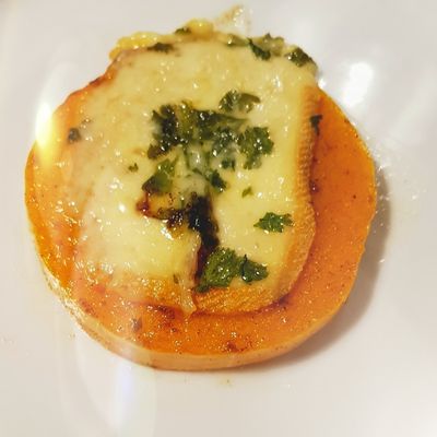 Butternut rôtie a la raclette