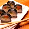 Makis saumon avocat et concombre