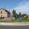 Rond-point à La Chapelle Saint-Luc