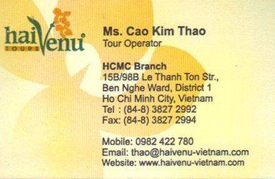 Vietnam Tour Company - Haivenu Tours 