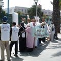  صور جمعية المجاز المعطل بآسفي أمام مقر ولاية جهة دكالة عبدة الخميس 24 أبريل 2008