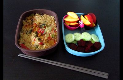 Bento n°5, "Riz fond de frigo"