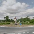 Rond-point à Feugarolles