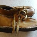 Ab107 : Chaussures cuir 50's P.