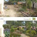 Projet de jardin privé à St Raphael (83) - 2014