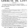 PRESSE LYONNAISE PENDANT LA GUERRE ET LA COMMUNE