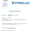 rando EVREUX du 22 mars 2020