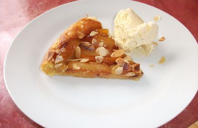 Retour sur mon blog et ma Tarte Tatin Express