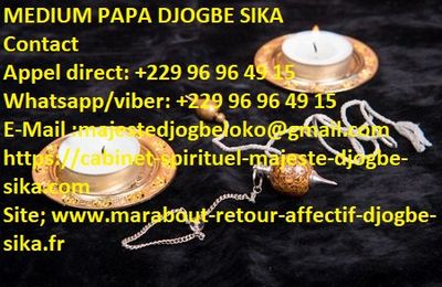 Retour affection immédiat +22996964915