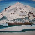 Le cauchemar d’Amundsen, la Belgica prise dans les glaces
