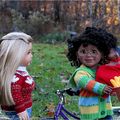 La famille de Jessica : Malo n'aime pas le vélo - Malo does not like cycling