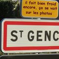 Randonnée à Saint Gence , pas très loin de Limoges