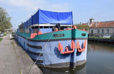 Les Péniches du "Bras vert" à Nancy le 15 avril 2022 (2)