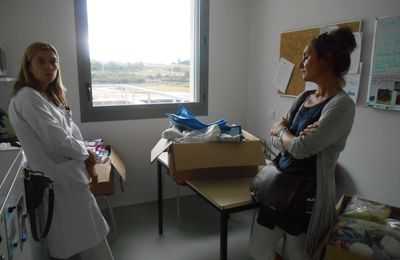 COMME PROMIS QUELQUES PHOTOS CONCERNANT LA LIVRAISON DE L HOPITAL DE CARCASSONNE AVEC BEA