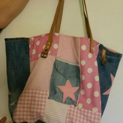 sac cabas tissu