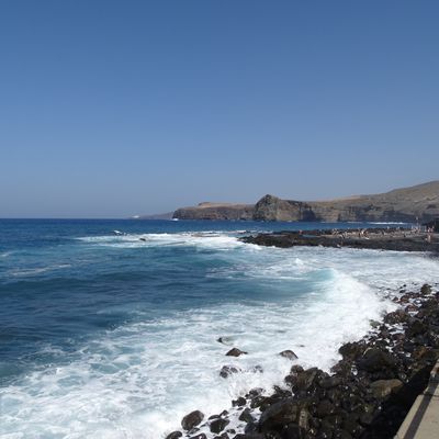 PISCINES NATURELLES DE MER, PUERTO DE LAS NIEVES, AGAETE (île de Gran Canaria)