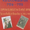 L'ALSACE RECONQUISE 1914-1918 - EXPOSITION DE LA SOCIÉTÉ D'HISTOIRE DE LA VALLÉE DE MASEVAUX