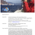 Agenda de la Mer : juillet 2018 - Agenda of the Sea : July 2018