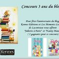 Concours BlogAnniversaire # 1