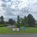 Rond-point à Ferrières-en-Brie