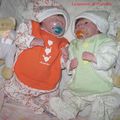 Y -03 et 04- Bébé 2011 - Lisette et Lison- Adoptées