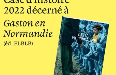 PRIX Cases d'histoire : vendredi 14 avril 17h