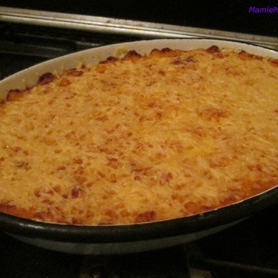 Gratin de potimarron au lait de coco