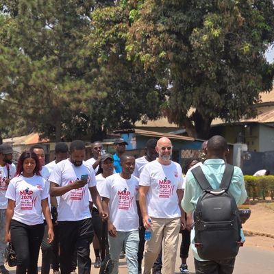 FRÉDÉRIC FOUGERAT MARCHE POUR UNE PRESSE RESPONSABLE (HAUT-KATANGA / RD CONGO)