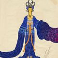 Romain de Tirtoff, Erté (1892-1990), La femme et le diable : Femme chinoise ( suite de la Princesse Chinoise). 