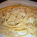 Spaghetti aux asperges 