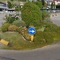 Rond-point à Longare (Italie)