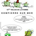 Dompierre sur mer - 12 octobre 2014 - "16ème relais de la pomme"