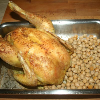 Poulet rôti aux parfums du Maghreb