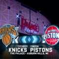 NBA : New York Knicks vs Detroit Pistons