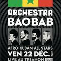 Concours Orchestra Baobab  : gagnez des places pour leur concert le 22/12/2023 à Paris