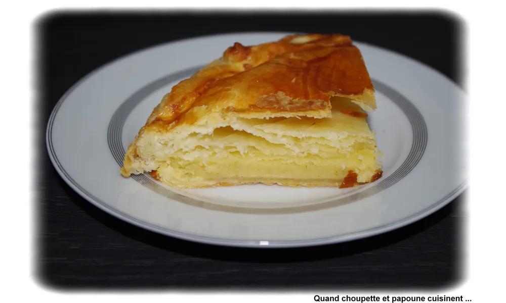 GALETTE DES ROIS A LA VANILLE ET FRANGIPANE AU TM OU PAS ...