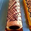 Bûche chocolat clémentines