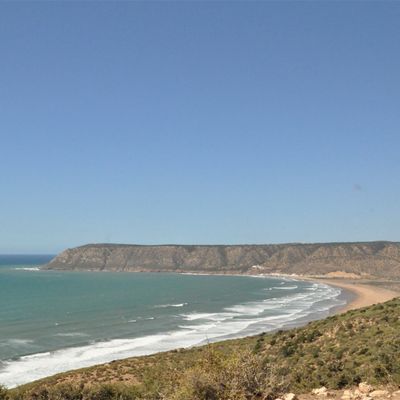après avoir remonté la côte nous arrivons enfin