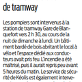 Incendie de bâtiment