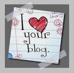 I love your blog!