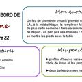 Carnet de bord du 12 au 18 octobre 2022