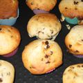 Muffins aux pépites de chocolat