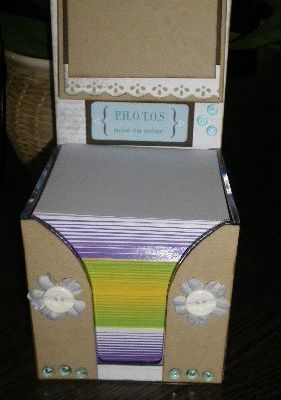 Distributeur bloc notes customisé