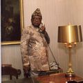 Son excellence Marechal Mobutu dans son bureau du travail - Elombe SESE SEKO KUKU NGENDU WA ZABANGA