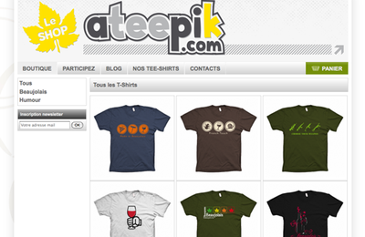 Pas 1, ni 2, mais 3 de mes visuels sur www.ateepik.com :